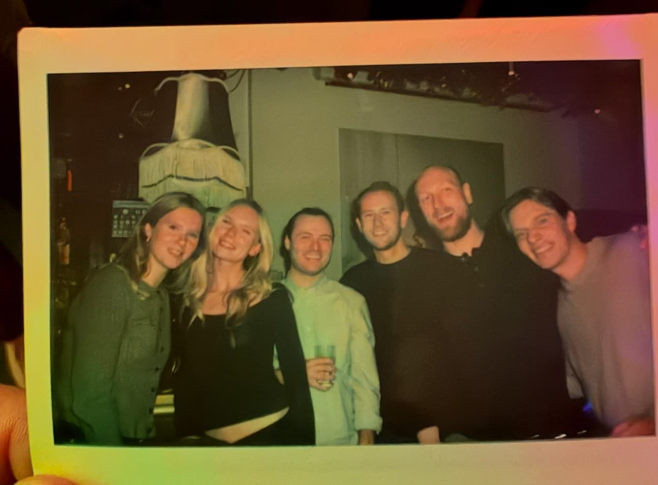 TNG team on an office outing